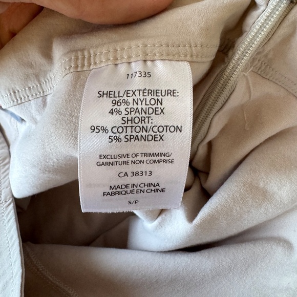 AVIA Women's Small Athletic Performance Golf Skort Pull-On Beige/Cream Tennis - Picture 8 of 16